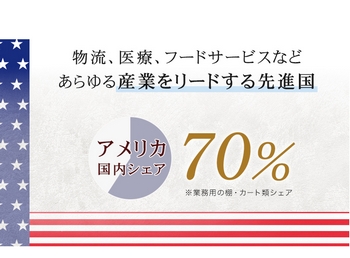 送料無料】ステンレスエレクターシェルフ 幅182.1x奥行46cmx高さ138.4