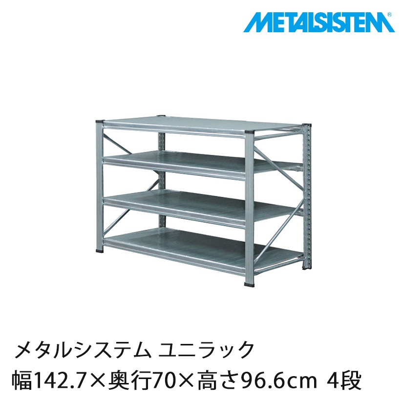 送料無料】【2～3営業日以内出荷】メタルシステム ユニラック 幅142.7